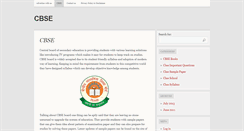 Desktop Screenshot of cbse.net