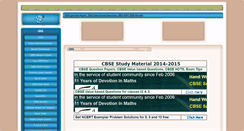 Desktop Screenshot of cbsesyllabus2008.cbse.biz